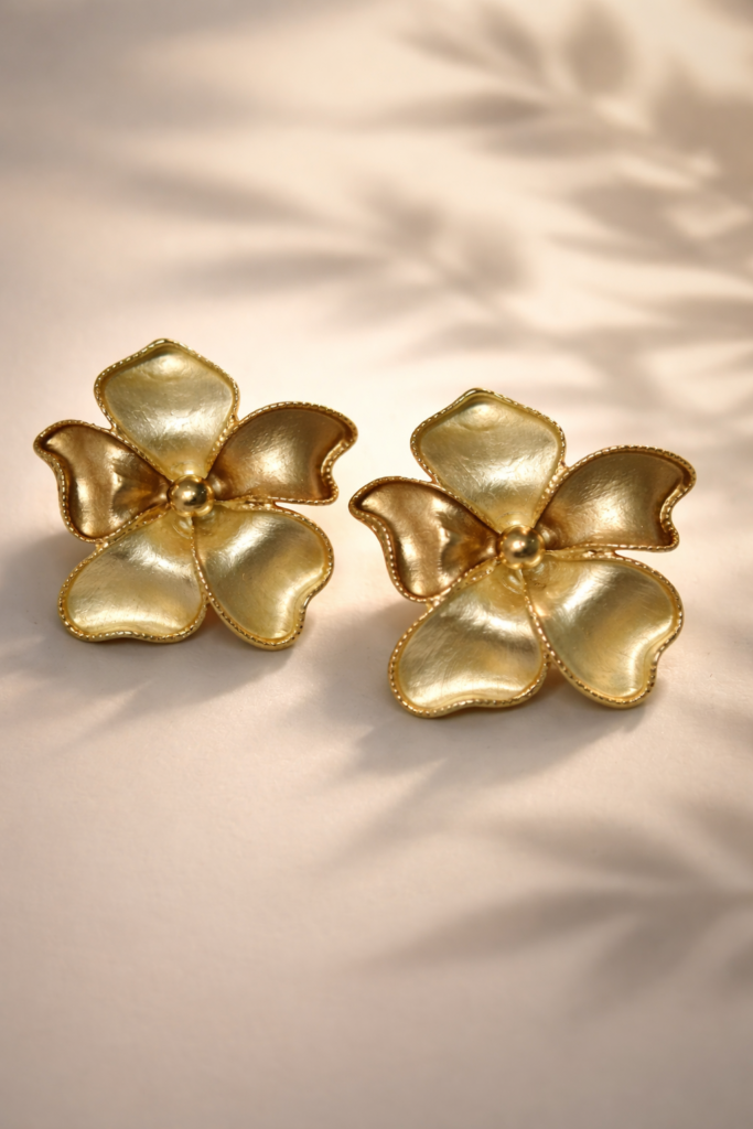 aurelia petal earrings
