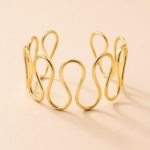 infinity wave arm cuff by auryn jewells