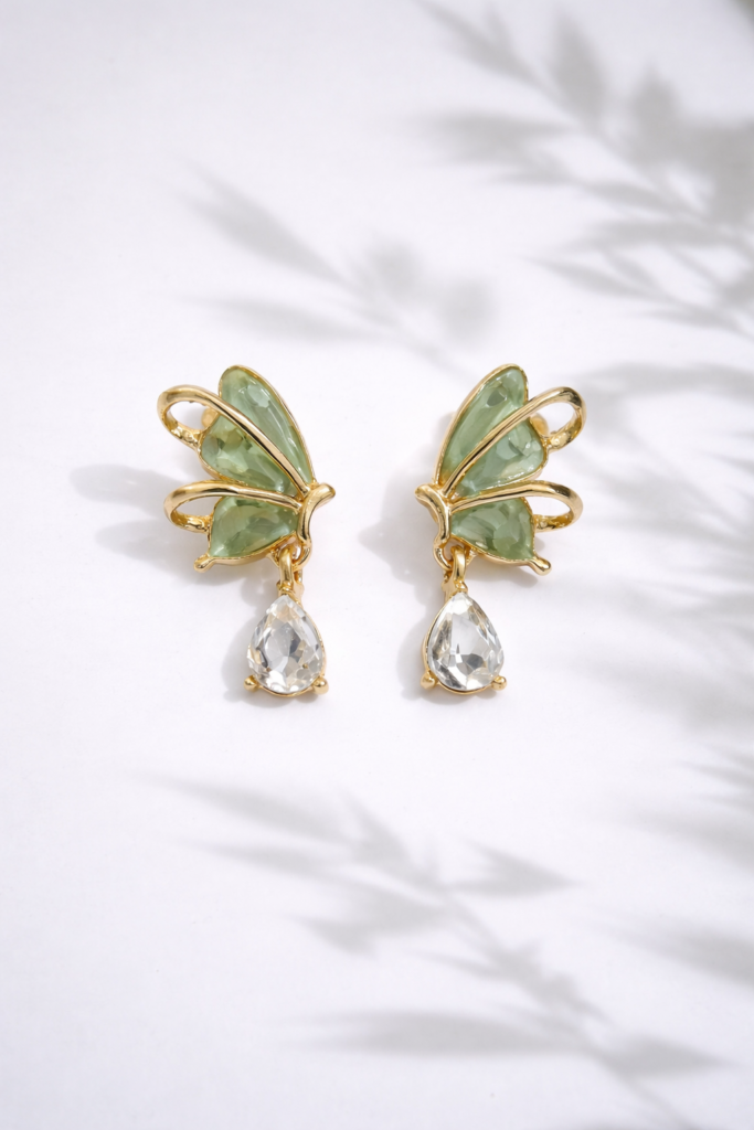 meadow dew drop earrings by Auryn Jewells