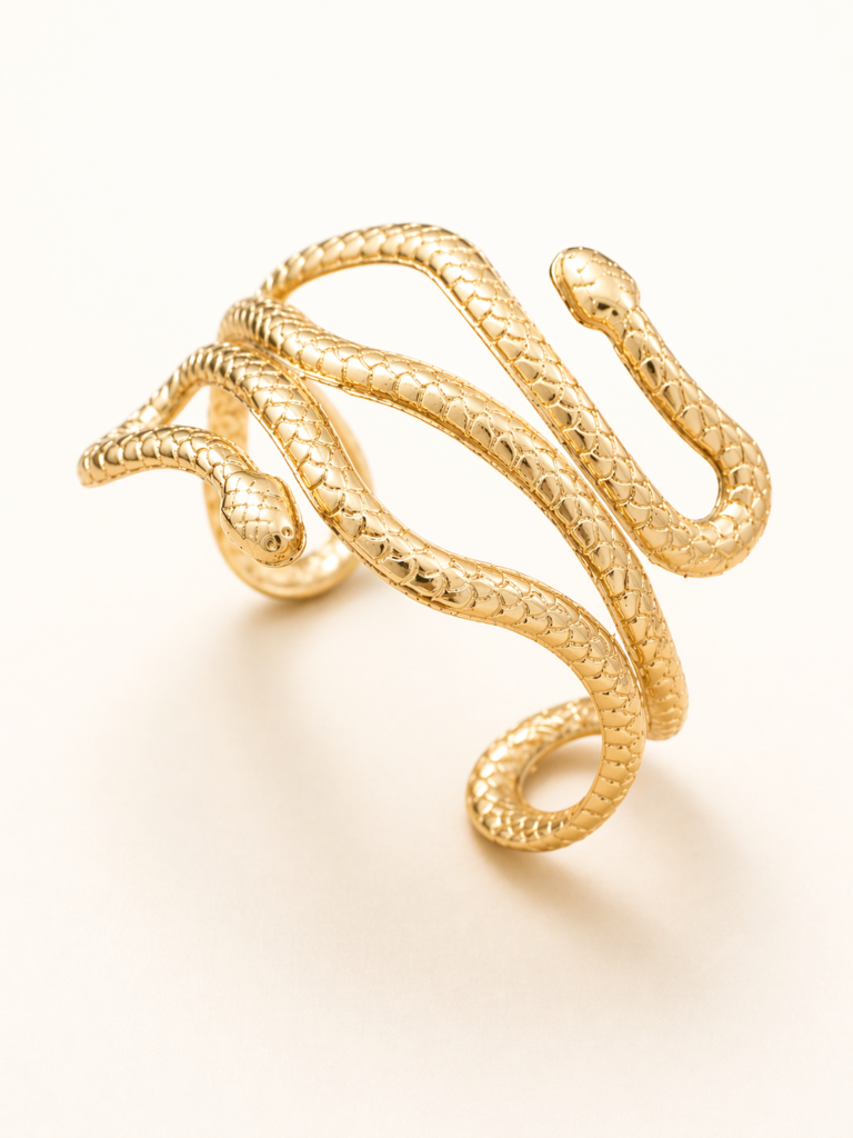 venom coil arm cuff by Auryn jewells