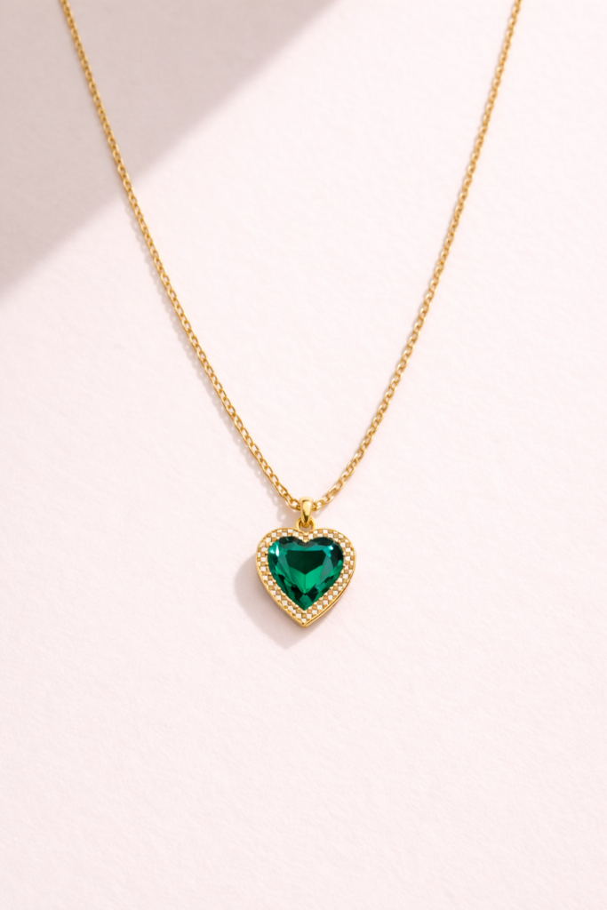 heart shaped pendant by Auryn Jewells