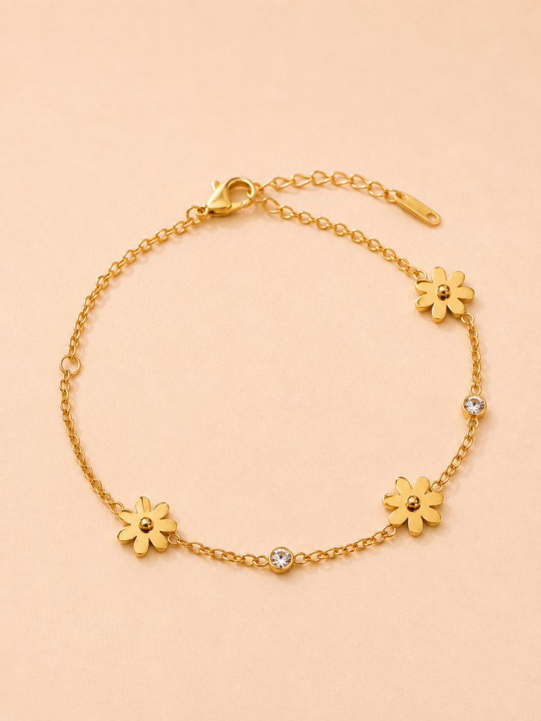 daisy kiss bracelet by Auryn Jewells